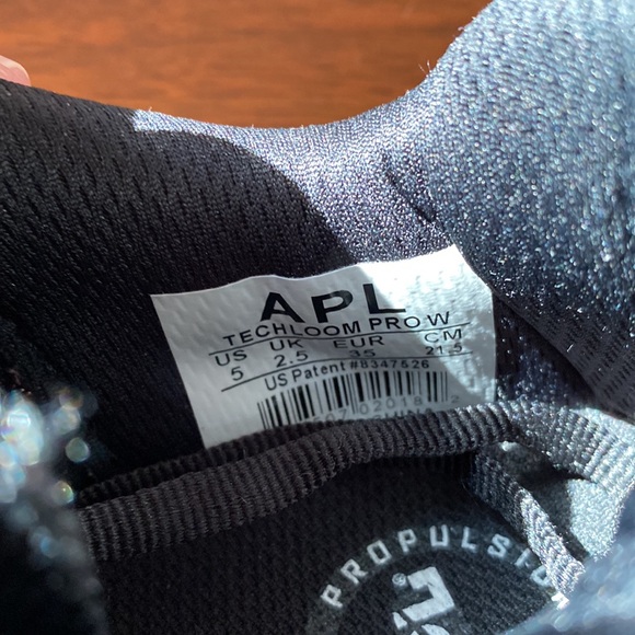 APL Techloom Pro Propelium Sneaker Trainer Black Like New - Picture 6 of 7